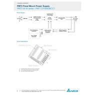 Delta switching power supply PMT2 (35W) series PMT-12V35W2BA AC/DC CONVERTER 12V 35W