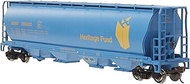 Bachmann Trains Heritage Fund 4 Bay Cylindrical Grain Hopper-Ho Scale