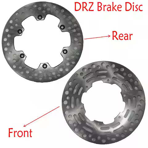 Dirt Motorcycle Front Rear brake disc rotor For Suzuki RM 125 RM125 RMX 250 RMX250 DRZ E- S 400 DRZ