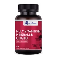 JH NUTRITION Multivitamins &amp; Minerals &amp; CoQ10 Capsule 60's [EXP: 26/3/2024]