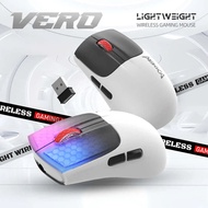 MONKA VERO G966W LIGHT WEIGHT WIRELESS GAMING MOUSE WITH RGB LIGHT - TRI MODE / 10000 DPI / 6D / 300