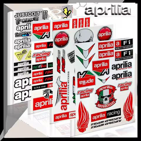 For Aprilia Stickers Motorcycle Accessories Tuono Dorsoduro Shiver Tuareg GPR SR GT RS RS660 RSV4 90
