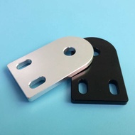 2Pcs Black O Sier T8 Screw Top Bracket Holder / Fixer Para Sa 2020 2040 Aluminium Profile 3D