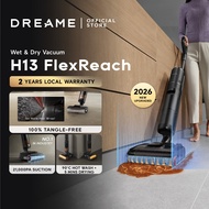 [NO.1 BEST] Dreame H13 FlexReach/H14s Ultra Wet Dry Vacuum | 21,000Pa, 180°Lie-Flat, 90°C Hot Air Wa