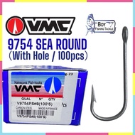 VMC MATA RAWAI 100pcs V9754PS CARBON STEEL FISHING HOOK Made in FRANCE
