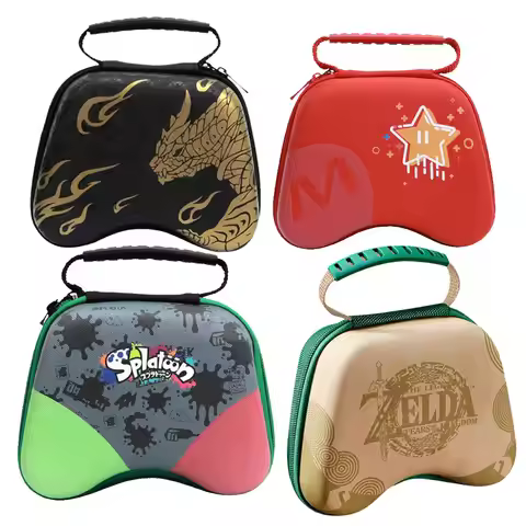 Switch Pro Controller Storage Bag for PS5/PS4/Xbox One/8BitDo SN30 Pro/Xbox One Elite Controller EVA