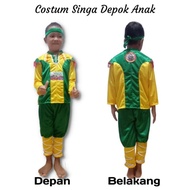 MURAH Baju Costum Singa Depok Anak ukuran XXL