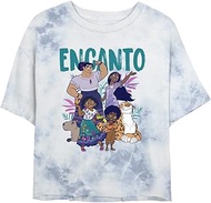 Encanto Together Women's Bombard Wash Short Sleeve Crop Tee