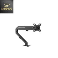 HumanMotion Monitor Arm Height Adjustable Single Monitor Stand for 17inch - 27 inch Monitor 360° Rot