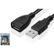 1.5m USB Extension Cord - Quality USB Port Extension Cord