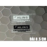 [ 1 STAMP ] OH LIN S TECHNOLOGY DECAL STICKER 8.5 CM LONG CAR DECORATION STICKER