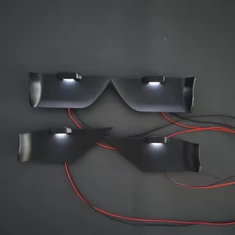 Ambient Light Decorative Light LED Car Door bowl lamp For Toyota Camry XV80 9th 2024 2025 white ligh