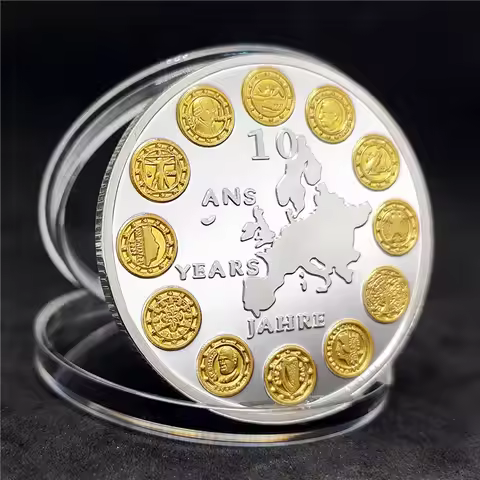 European Commemorative Coins EU Coins Collection Artefacts Souvenir Coins Foreign Currency Coins Com