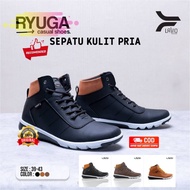 Lavio Men's Casual Shoes Ryuga Original Collection Genuine Leather Shoes Men Boots Men Shoes Cool Sh