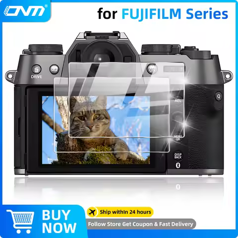 2Pack Tempered Glass for Fujifilm XT50 XT30 XT5 XT4 X100VI X100V X100IV XS20，Anti-Scratch Screen Pro
