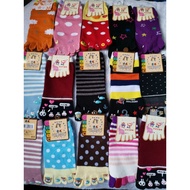Ankle Toe Socks Finger Socks Cotton 2 pairs