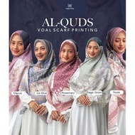 [ Hijab ALSA ] VOAL PREMIUM ALQUDS SERIES lAMA ] | Khimar square
