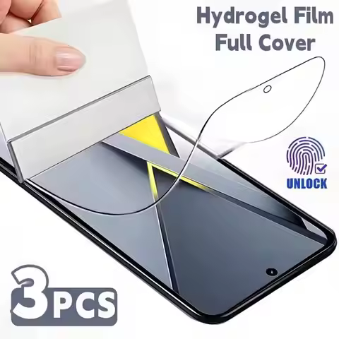3Pcs Screen Protector For Vivo Y36 Y20S Y78 Y33s Y22 Y22S Y76 Y52 Y72 Y20 Y95 Y50 Y30 Y16 Hydrogel F