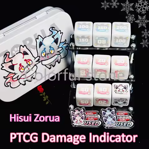 PTCG Pokemon Anime Character Match Scoring Damage Counter Damage Indicator Role-playing Game Hisui Z