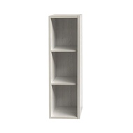 [特價]JP Kagu 現代簡約開放式三層空櫃-深39cm(收納櫃/展示櫃/書櫃)雲灰白