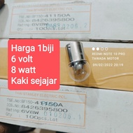 6V 8W TURN SIGNAL BULB Honda WIN GL 100 GL 125 C70 C700 ORIGINAL STANLEY