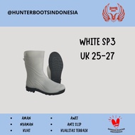HUNTER WHITE SP3 BOOTS (25-27) premium short BOOTS with thick soles