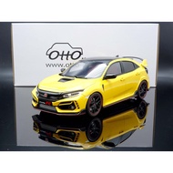 [MASH] OTTO 1/18 Honda Civic Type R Fk8 Yellow OT1111