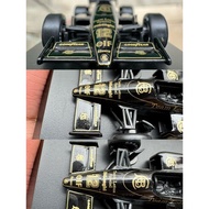 Jingshang Kyosho No. 1/64 Lutes LOTUS LOTUS No. 98T No. 12 Car God Elton Senna Ayrton Senna Black Go