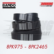 8PK BANDO RIB ACE Front Engine Belt 8PK 1380 1385 1395 1400 1440 1475 1480 1485 1490 1530 1535 1560 