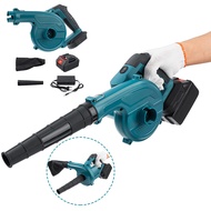 Drillpro 398VF 3000W Cordless Electric Air Blower Leaf Dust Collector Sweeper 0-30000RPM Blue