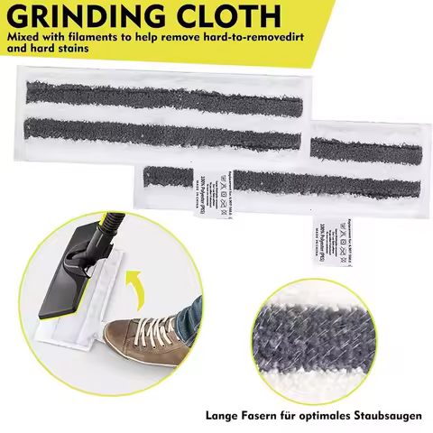 popular Steam Cleaner Accessory Set for Karcher Steam Cleaner EasyFix SC 2, SC 3, SC 4, SC 5 Mop Clo