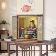[Reverent Series] Buddhist altar cabinet, God of Wealth cabinet, shrine cabinet, household altar, wa