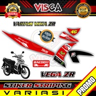 Stiker Striping Vega ZR Variasi Movistar