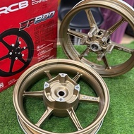 【NEW & HOT ITEM】RCB SP800 SP 800 SCOOTER ADV160 ADV 160 RACING BOY SPORT RIM 2.50/3.50 X14 BLACK BRO