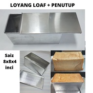 Loyang Loaf 8 Dengan Cover Loyang Roti Loyang Roti Loaf With Cover Loyang Roti Benggali Loyang Serbaguna