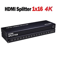4K 1X16 HDMI Splitter Video Distributor Converter 1080P 1 in 8 10 12 16 Out Multi Screen Same Displa
