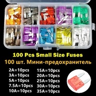 Automatic Mini Car Fuse 2A/3A/5A/7.5A/10A/15A/20A/25A/30A/35A Amp with Carrying Case Blade Fuse Set
