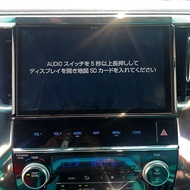 การนำทางด้วยการ์ดสำหรับ NSZN-Z66T Z68T VELLFIRE 30 Series เวอร์ชั่นญี่ปุ่น การ์ดสำหรับเครื่องเล่น CD