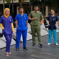 Baju skrub/scrub suit/dental clinik/medical student