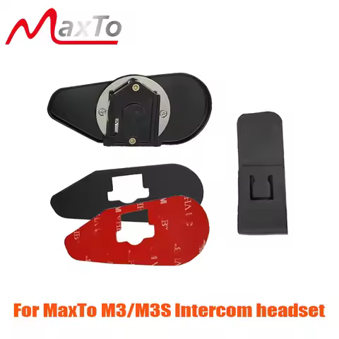 MaxTo Bracket Mount Base Holder Headset Clamp Clip For MaxTo M3/M3S Motorcycle Helmet Headset