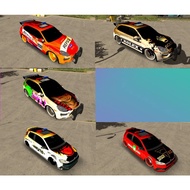 Car Parking Multiplayer, Glitch Chrome Design