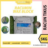 Bayer Racumin Wax Block Racun Tikus 5kg Tikus Norway Tikus Hitam Mencit