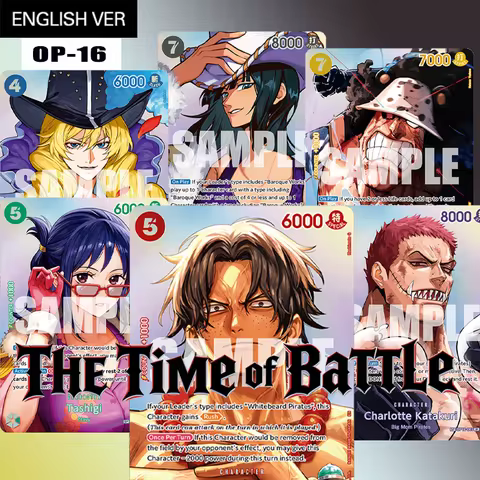 Diy One Piece ENGLISH Op-16 Sp Cards The Time of Battle (Paramount War Theme) Portgas D. Ace Ms. All