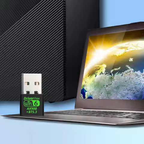 Wireless USB WiFi Adapter 2.4Ghz 287Mbps 5.8Ghz 600Mbps Support IEEE80211a B G N Ac Ax for Windows10