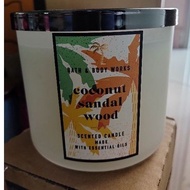 Coconut Sandal Wood 3w Candle