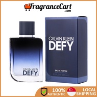 Calvin Klein Defy EDP for Men (100ml/Tester) [Brand New 100% Authentic Perfume FragranceCart] Eau de Parfum CK Man Blue