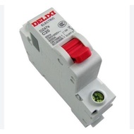 Circuit breaker, 1-phase circuit breaker Delixi DZ47s C1P 10A/16A/20A/32A/40A/63A Brand DELIXI