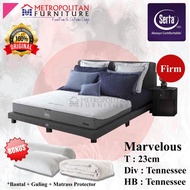 Springbed Serta Marvelous Full Set Kasur Spring Bed Matras Acn