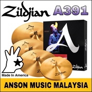 Zildjian A391 Cymbal Set A Sweet Ride Cymbal Pack