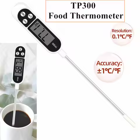 Food Thermometer TP300 Digital Kitchen Thermometer For Meat Cooking Food Probe BBQ Electronic Oven K